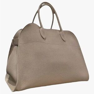 NWT Large Leather Luxe Tote Bag